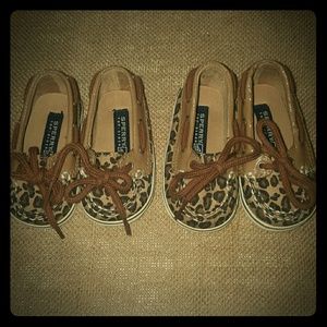 Baby sperrys, size 1 and size 2